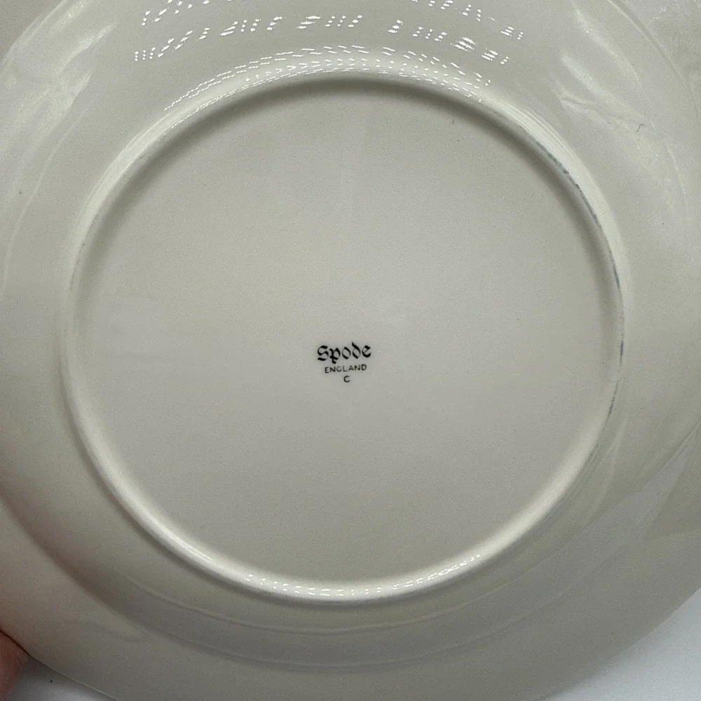 Spode Bridal Rose Dinner Plates 9 Inch Set Of 8